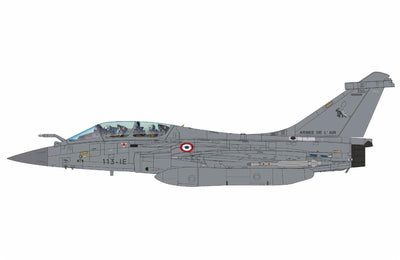 Pre - Order Hobby Master HA9618 1:72 Rafale B "Operation Harmattan" 113 - IE/330, French Air Force, Libya, 2011 (w/Scalp missiles, Hammer missiles and GBU - 12)