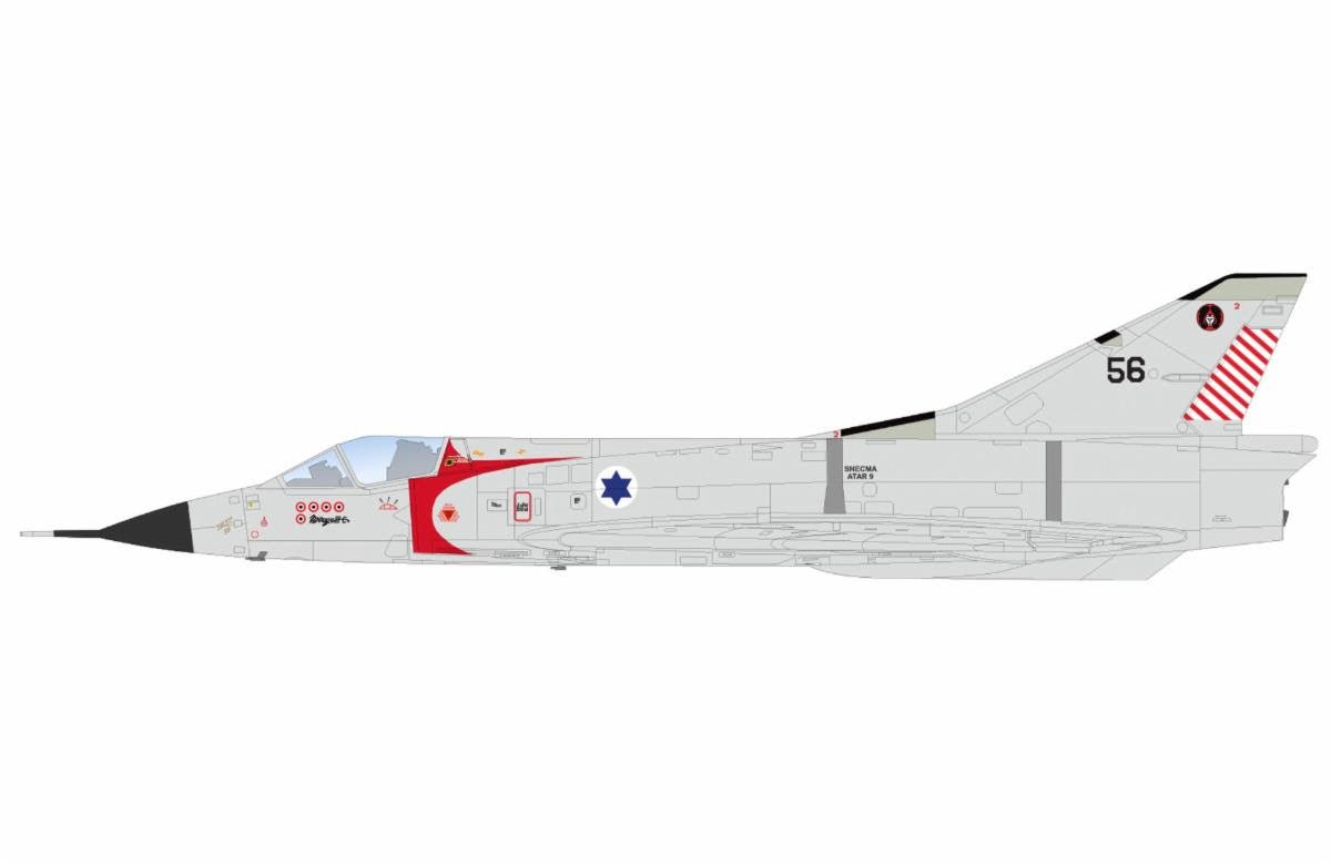 Pre - Order Hobby Master HA9805 1:72 Mirage lllCJ“Giora Epstein” No.56,101 San..lAF, Hatzor Air Base,1967