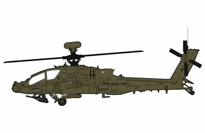 Pre - Order Hobby Master HH1221 1:72 AH - 64E "Apache Guardian" 12 - 09025, 16th Combat Aviation Brigade , US Army