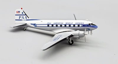 Pre - Order Inflight IFDC3PA0124 1:200 Pan Am Douglas DC - 3 NC33611