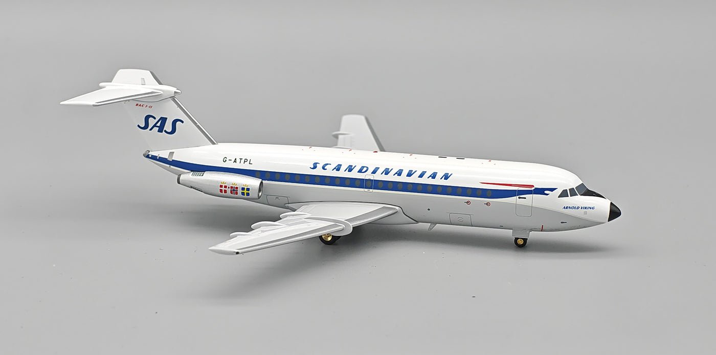 Pre - Order InFlight200 IF111SK1125 1:200 SAS - Scandinavian Airlines System BAC 111 - 301AG One - Eleven G - ATPL