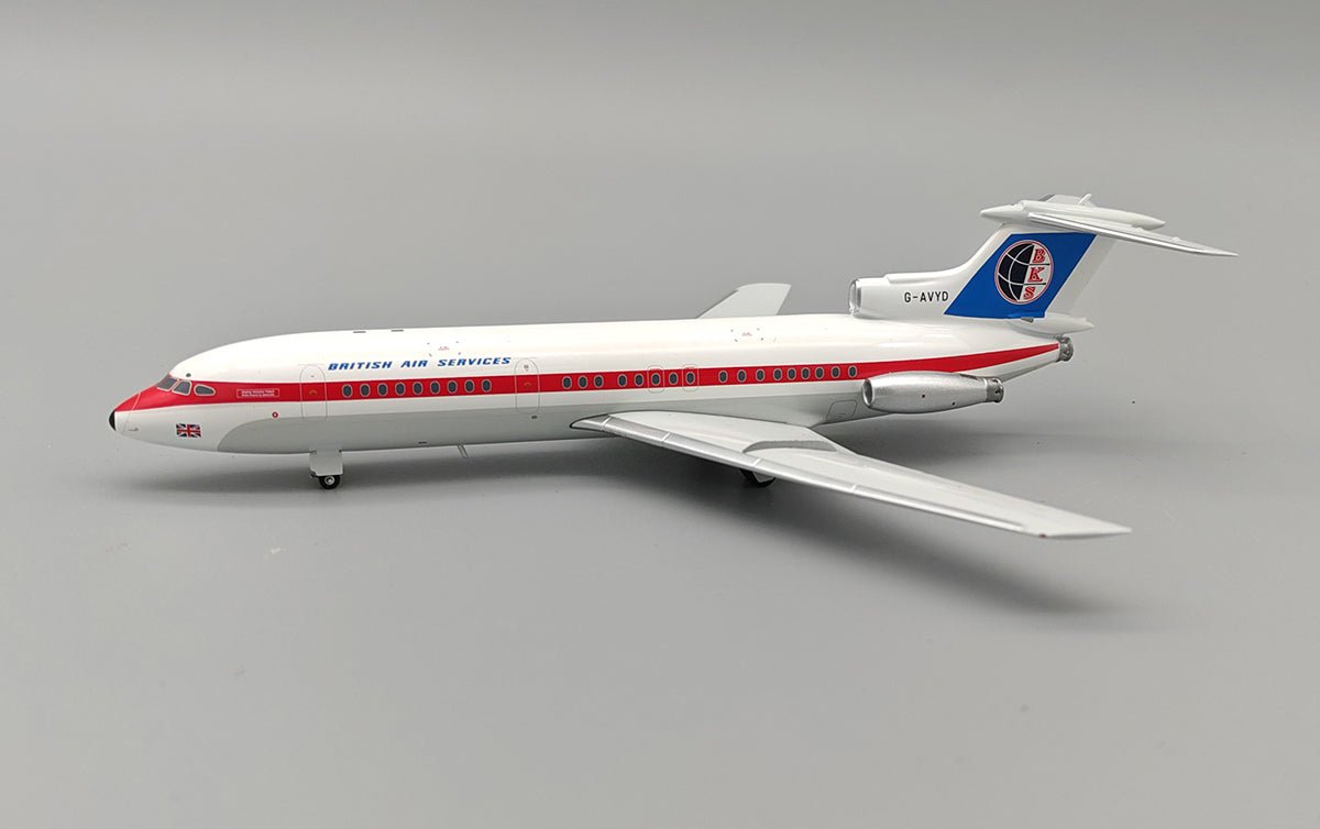 Pre - Order InFlight200 IF121BKS1024R 1:200 British Air Services - BAS Hawker Siddeley HS - 121 Trident 1E G - AVYD