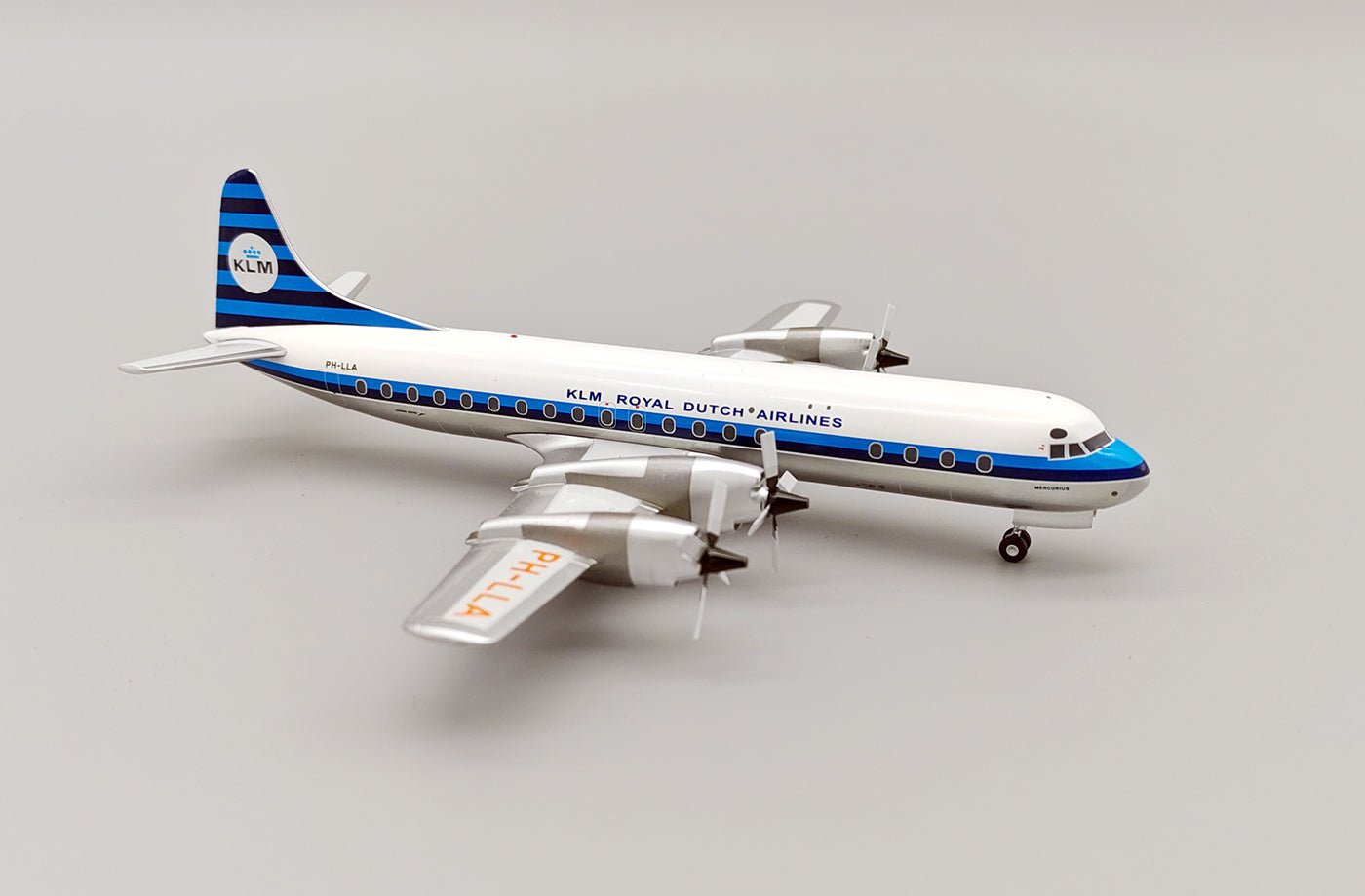 Pre - Order InFlight200 IF188KL0824P 1:200 KLM - Royal Dutch Airlines Lockheed L - 188C Electra PH - LLA Polished