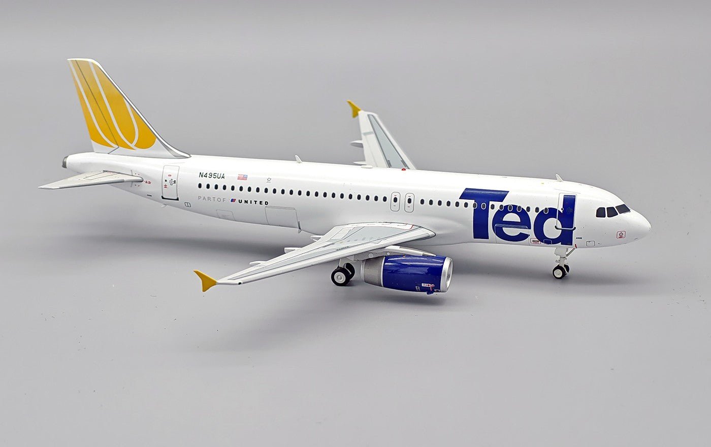 Pre - Order InFlight200 IF320UA05R 1:200 TED United Airlines Airbus A320 - 232 N495UA