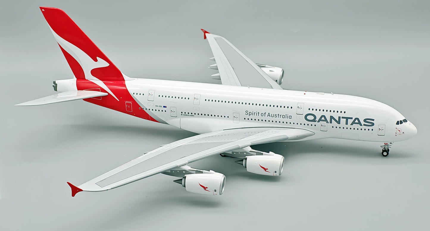 Pre - Order InFlight200 IF380QF1125 1:200 Qantas Airbus A380 - 842 VH - OQL