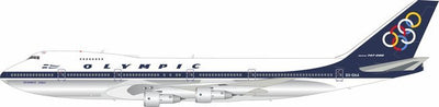 Pre - Order InFlight200 IF742OA0526P 1:200 Olympic Airways Boeing 747 - 284B SX - OAA Polished