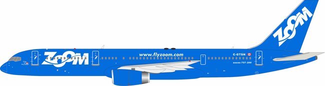 Pre - Order InFlight200 IF752Z40326 1:200 Zoom Airlines Boeing 757 - 28A Reg.: C - GTSN