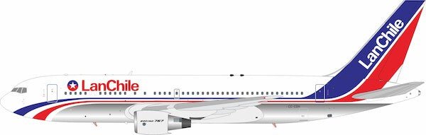 Pre - Order InFlight200 IF762LA0526P 1:200 LAN Chile Boeing 767 - 284/ER CC - CDH Polished