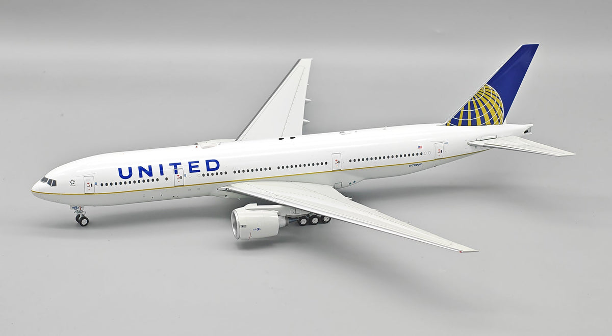 Pre-Order InFlight200 IF772UA0826 1:200 UNITED Boeing 777-200 N78002
