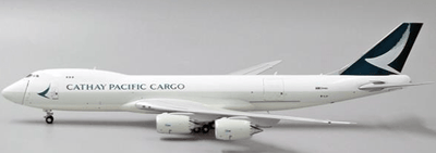 Pre - Order JC Wings EW4748004 1:400 Cathay Pacific Cargo Boeing 747 - 8F "Interactive Series" Reg: B - LJI