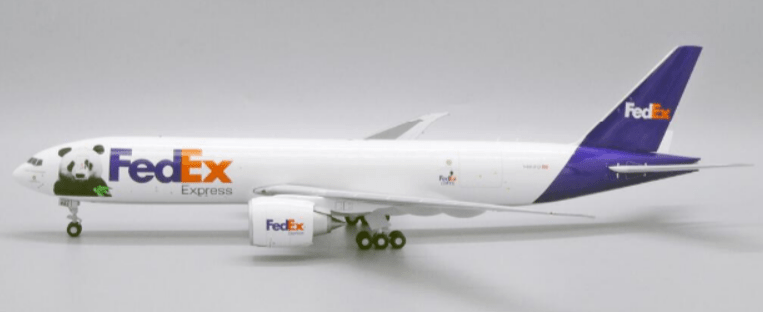 Pre - Order JC Wings JC2FDX0045 1:200 Fedex Boeing 777F "Panda Express"