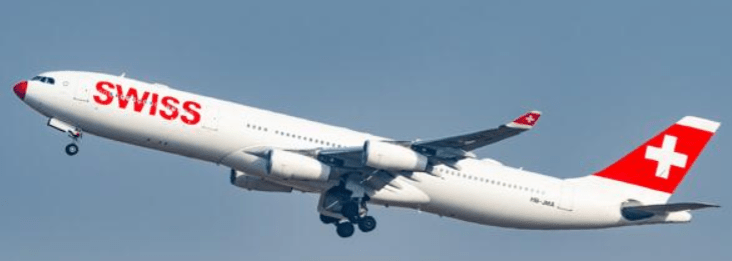 Pre - Order JC Wings JC4SWR0203 1:400 Swiss A340 - 300 HB - JMA "Red Nose"