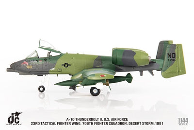 Pre - Order JC Wings JCW - 144 - A10 - 001 1:144 A - 10 Thunderbolt II U.S. Air Force, 23rd Tactical Fighter Wing, 706th Fighter Squadron, Desert Storm,1991