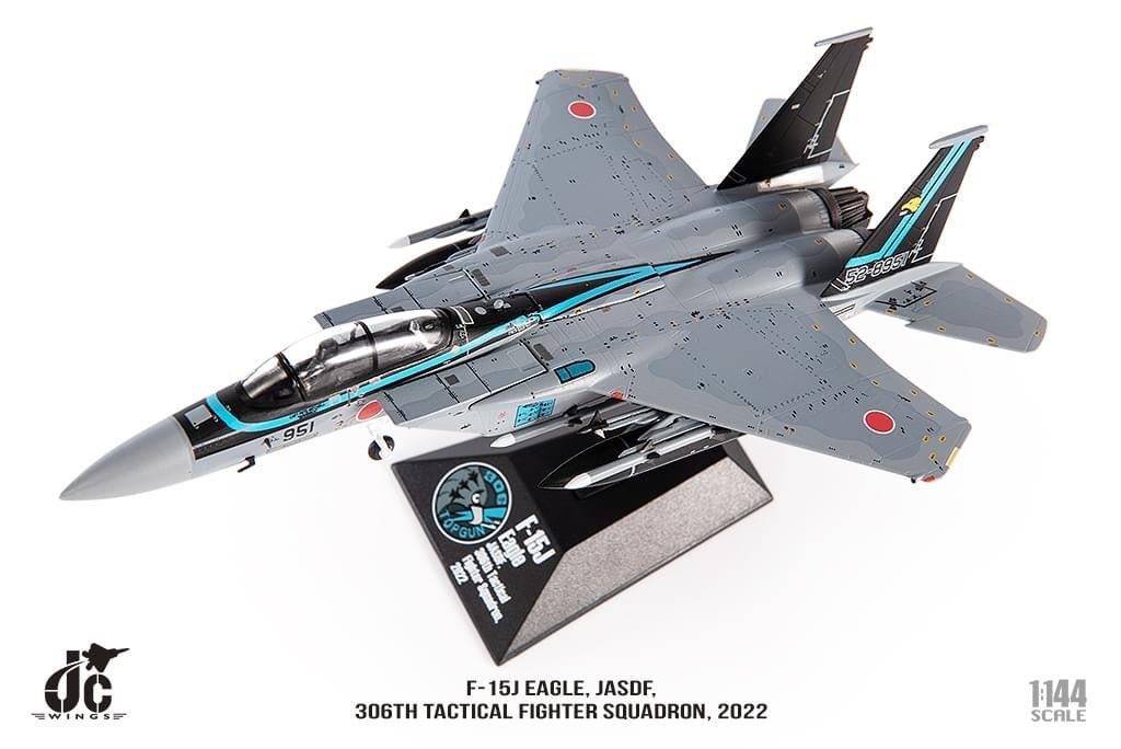Pre - Order JC Wings JCW - 144 - F15 - 006 1:144 F - 15J Eagle JASDF, 306th Tactical Fighter Squadron, 2022