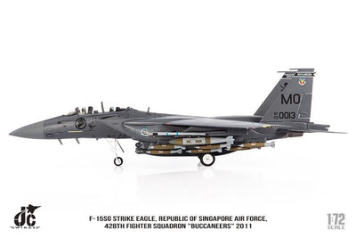 Pre - Order JC Wings JCW - 72 - F15 - 025 1:72 F - 15SG Strike Eagle Republic of Singapore Air Force, 428th Fighter Squadron "Buccaneers" 2011