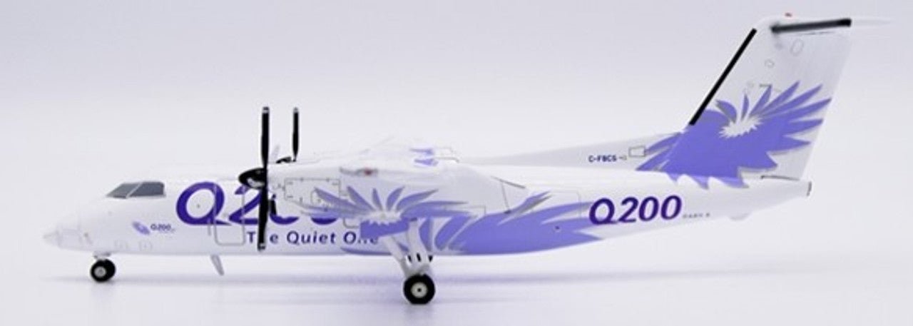 Pre - Order JC Wings LH2370 1:200 House Color De Havilland Canada Dash 8 - Q200 "The Quiet One" Reg: C - FBCS