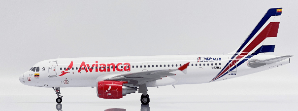 Pre - Order JC Wings LH2AVA433 1:200 Avianca A320 N821AV "LACSA Retro"