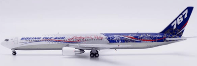 Pre - Order JC Wings LH4369 1:400 Boeing House Color 767 - 400ER "Leading the Way""Polished" Reg: N76400