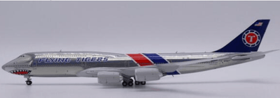 Pre - Order JC Wings LH4377 1:400 Flying Tigers Boeing 747 - 8(BCF) "Fantasy+Polished" Reg: N748FT
