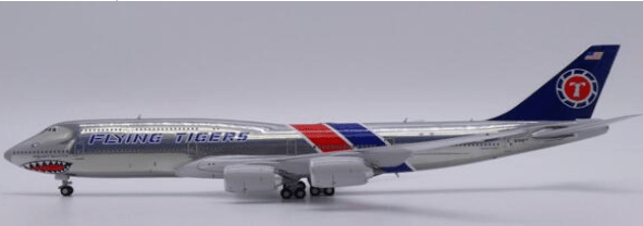 Pre - Order JC Wings LH4377 1:400 Flying Tigers Boeing 747 - 8(BCF) "Fantasy+Polished" Reg: N748FT