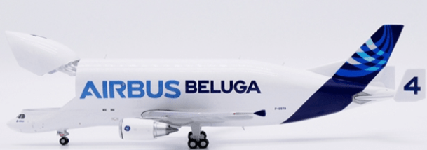 Pre - Order JC Wings LH4381C 1:400 Airbus Industrie A300 - 600ST "Beluga #4" "Interactive Series" Reg: F - GSTD