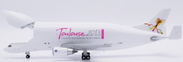 Pre - Order JC Wings LH4382C 1:400 Airbus Industrie A300 - 600ST Beluga "Toulouse 2013""Interactive Series" Reg: F - GSTF