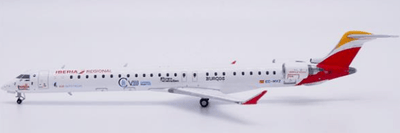 Pre - Order JC Wings LH4401 1:400 Iberia Regional Bombardier CRJ - 1000 "Burgos City of Gastronomy" Reg: EC - MVZ
