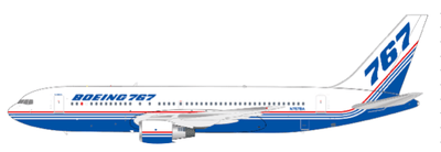Pre - Order JC Wings LH4412 1:400 Boeing House Color 767 - 200 Reg: N767BA