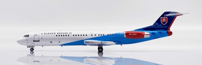 Pre - Order JC Wings LH4GOV235 1:400 Slovakia Government Fokker 100 OM - BYB