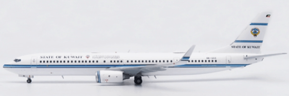 Pre - Order JC Wings Models XX20232A 1:200 State of Kuwait Boeing 737 - 900ER Reg: 9K - GCC Flaps Down