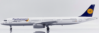 Pre - Order JC Wings SA2033 1:200 Lufthansa Airbus A321 "Fanhansa" Reg: D - AIDG