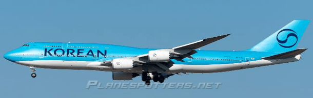 JC Wings SA2091 1:200 Korean Air Boeing 747-8 