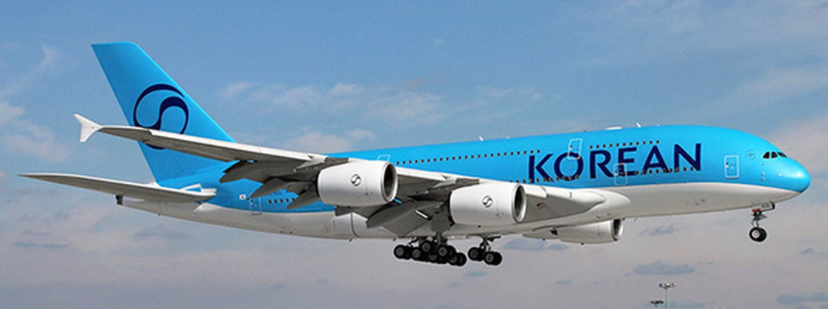 Pre-Order JC Wings SA2134 1:200 Korean Air Airbus A380 "New Livery" Reg: HL7621