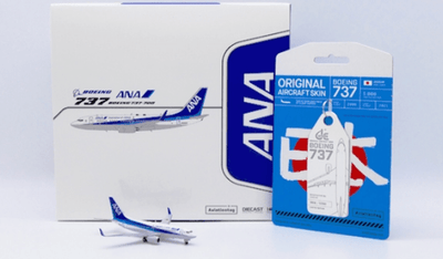 Pre - Order JC Wings SA4012 1:400 All Nippon Airways Boeing 737 - 700 JA02AN Limited Edition Aviation Tag