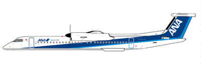 Pre - Order JC Wings SA4060 1:400 All Nippon Airways Bombardier Dash 8 - Q400 Reg: JA852A