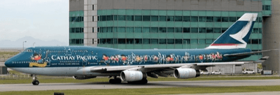 Pre - Order JC Wings SA4062 1:400 Cathay Pacific Boeing 747 - 400 "Spirit of Hong Kong" Reg: B - HOX