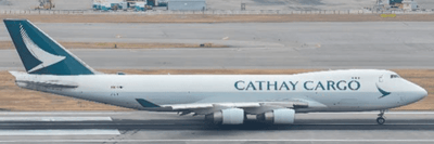 Pre - Order JC Wings SA4086 1:400 Cathay Cargo Boeing 747 - 400F Reg: B - LID