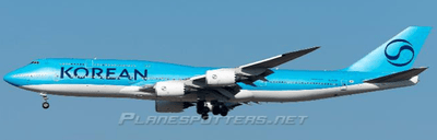 Pre - Order JC Wings SA4095 1:400 Korean Air Boeing 747 - 8 "NC" Reg: HL7638