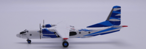 Pre - Order JC Wings VKA001 1:400 Vulkan Air Antonov An - 26B "www.vulkanair.co.za"