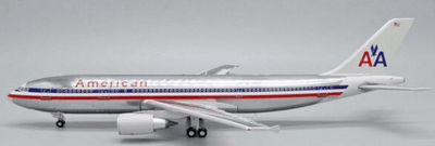 Pre - Order JC Wings XX20013 1:200 American Airlines Airbus A300 - 600R "Polished" Reg: N70074