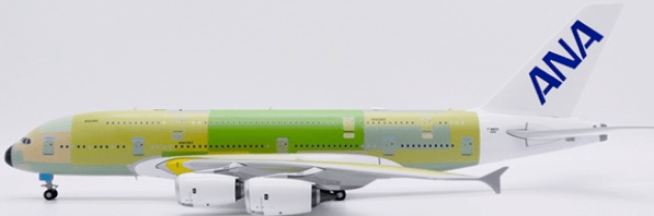 Pre - Order JC Wings XX20066 1:200 ANA All Nippon Airways Airbus A380 "Bare Metal" Reg: F - WWSH