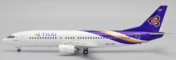 Pre - Order JC Wings XX20133 1:200 Thai Airways Boeing 737 - 400 Reg: HS - TDD
