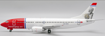 Pre - Order JC Wings XX20178 1:200 Norwegian Air Shuttle Boeing 737 - 300 "Real Norwegian" Reg: LN - KKQ