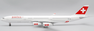 Pre - Order JC Wings XX20214 1:200 Swiss Airbus A340 - 300 "OC" Reg: HB - JMN