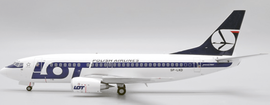 Pre - Order JC Wings XX20238 1:200 LOT Polish Airlines Boeing 737 - 500 Reg: SP - LKD