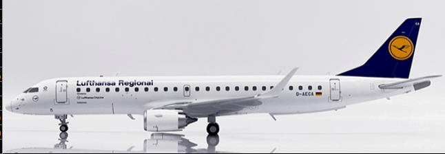 Pre - Order JC Wings XX20355 1:200 1/200 Lufthansa Regional Embraer ERJ - 190LR D - AECA
