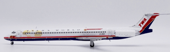Pre - Order JC Wings XX20435 1:200 Trans World Airlines McDonnell Douglas MD - 83 "Wings of Pride" EI - BWD