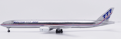 Pre - Order JC Wings XX20456A 1:200 Boeing House Color 777 - 300 "Working Together""Polished" Reg: N5014K "Flaps Down"