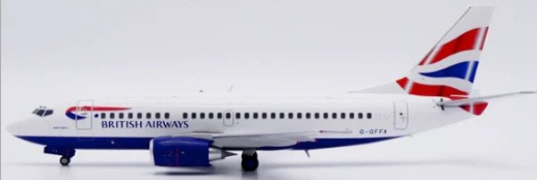 Pre - Order JC Wings XX20496 1:200 British Airways Boeing 737 - 500 Reg: G - GFFA