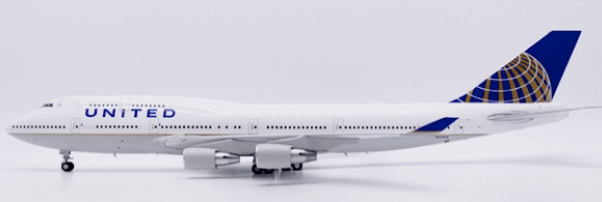 Pre - Order JC Wings XX20520 1:200 United Airlines Boeing 747 - 400 Reg: N175UA